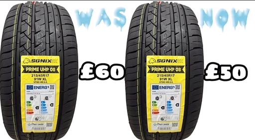 Vehicles East London Redbridge - Photos for 215/45/R17 Brand New Tyres