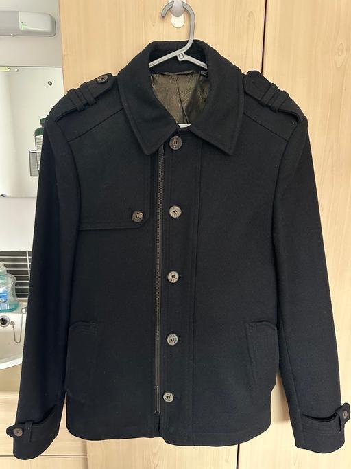 Buy & Sell Merseyside Liverpool - Photos for Ted Baker Navy wool cashmere pea coat size 2