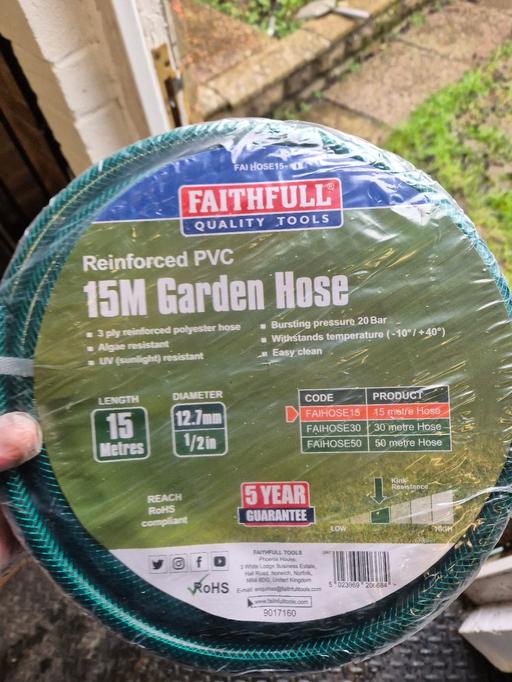 Buy & Sell Warwickshire Stratford-on-Avon - Photos for 15m garden hose