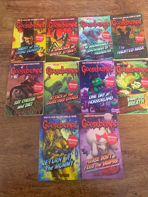 Buy & Sell West Midlands Solihull - Photos for Goosebumps Books x 10