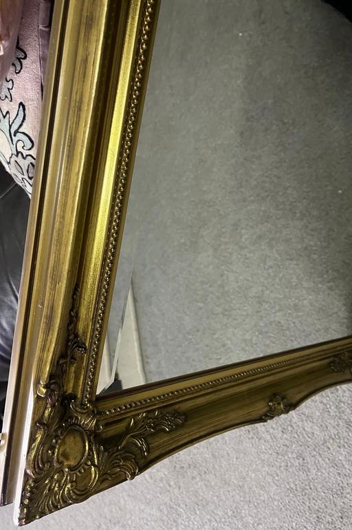 Buy & Sell South Yorkshire Doncaster - Photos for Xl gold mirror