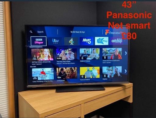 Buy & Sell West Midlands Birmingham - Photos for Panasonic 43” tv & Remote