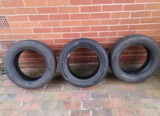 Vehicles Worcestershire Redditch - Photos for 3x used car tyres 185/60/15