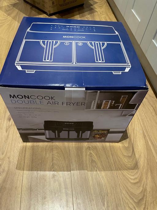 Buy & Sell Kent Maidstone - Photos for Moncook double air fryer in its box