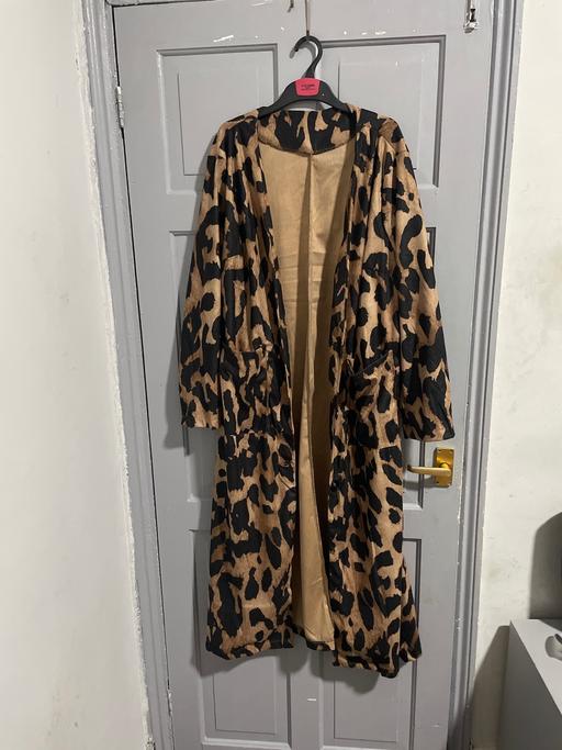 Buy & Sell West Midlands Birmingham - Photos for Ladies /girls leopard print long over jacket