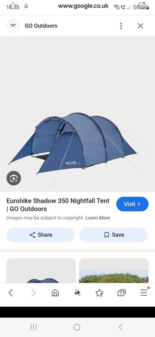 Buy & Sell Lincolnshire East Lindsey - Photos for shadow nightfall 350 tent