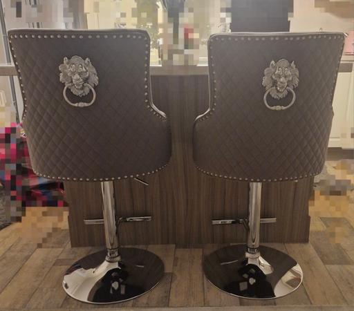 Buy & Sell Barking and Dagenham Rush Green - Barking and Dagenham - Photos for Grey knocker bar stools