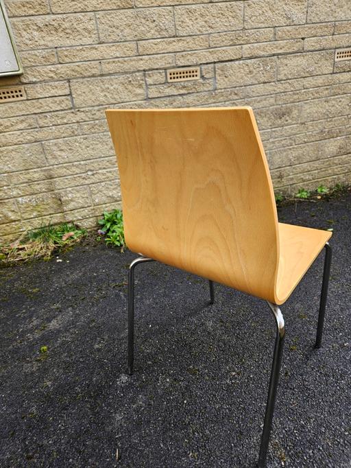 Buy & Sell Somerset Bruton - Somerset - Photos for 4x wooden chairs with chrome legs