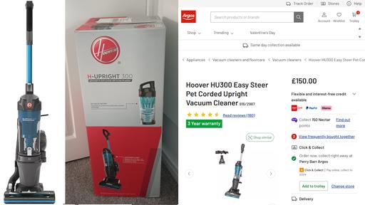 Buy & Sell West Midlands Birmingham - Photos for Brand New Upright Pets Bagless Vacuum Cleaner