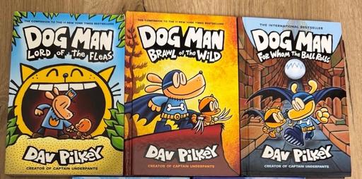 Buy & Sell West Midlands Walsall - Photos for Dog Man books x3 by Dav Pilkey hardback vgc