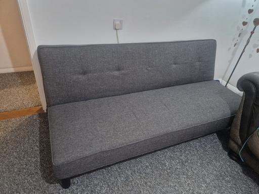 Buy & Sell Essex Colchester - Photos for modern grey sofa bed double 3 seater sofa