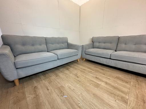 Buy & Sell Greater Manchester Manchester - Photos for Grey 3 x 3 seater sofa set DELIVERY AVAILABLE