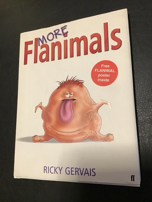 Buy & Sell Essex Basildon - Photos for Ricky Gervais autographed Flanimals book