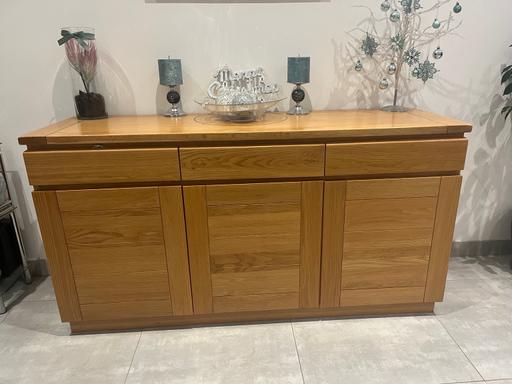 Buy & Sell Hertfordshire Broxbourne - Photos for Multiyork solid oak wooden sideboard vgc