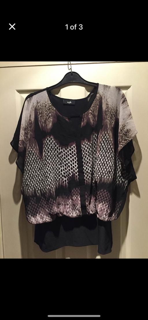 Buy & Sell West Midlands Solihull - Photos for (640) Wallis black blouse, size medium