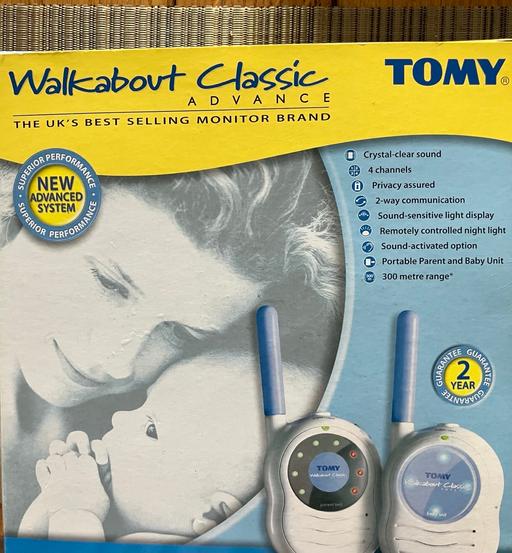 Buy & Sell Essex Epping Forest - Photos for Tomy walkabout classic advance baby monitor