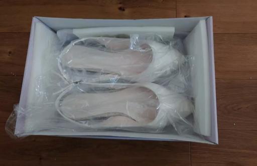 Buy & Sell Wokingham Barkham - Wokingham - Photos for Rainbow Club Alise Ivory Satin Slingback Shoe