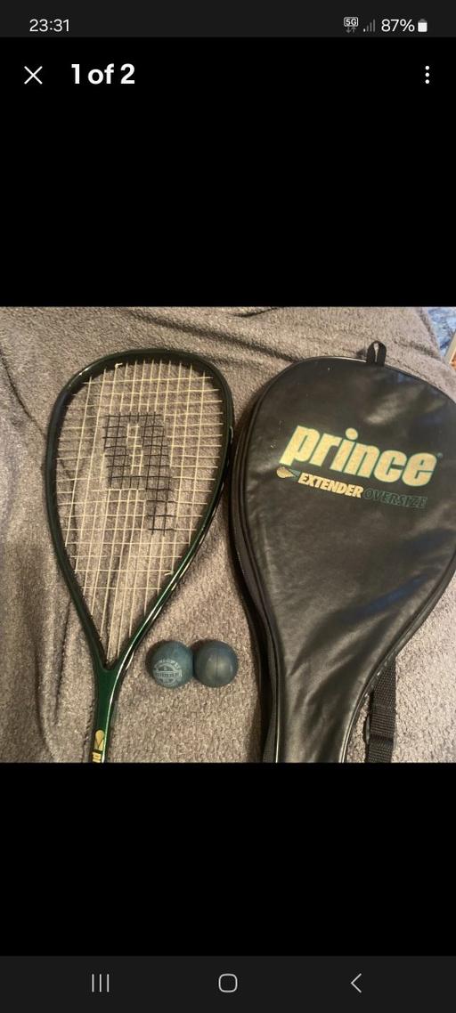 Buy & Sell Buckinghamshire Milton Keynes - Photos for Prince O/S Extender Classic Squash Racket