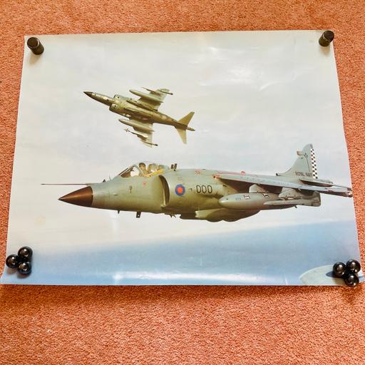 Buy & Sell Dorset Bournemouth, Christchurch and Poole - Photos for Sea Harrier Royal Navy Military Large Poster