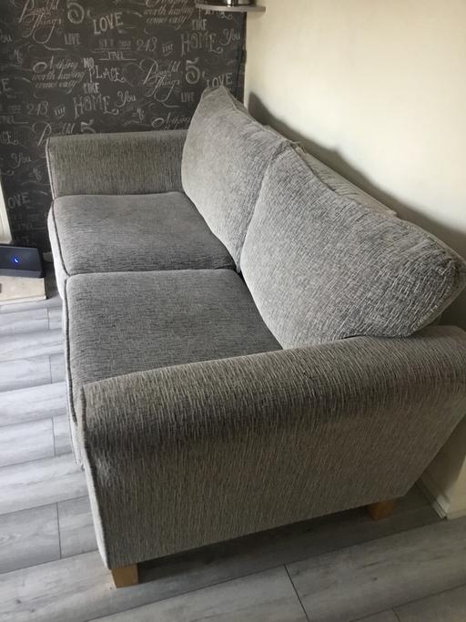 Buy & Sell West Midlands Walsall - Photos for 3 seater sofa Grey. 78” long x 36” wide