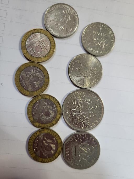 training South Yorkshire Sheffield - Photos for French franc coins