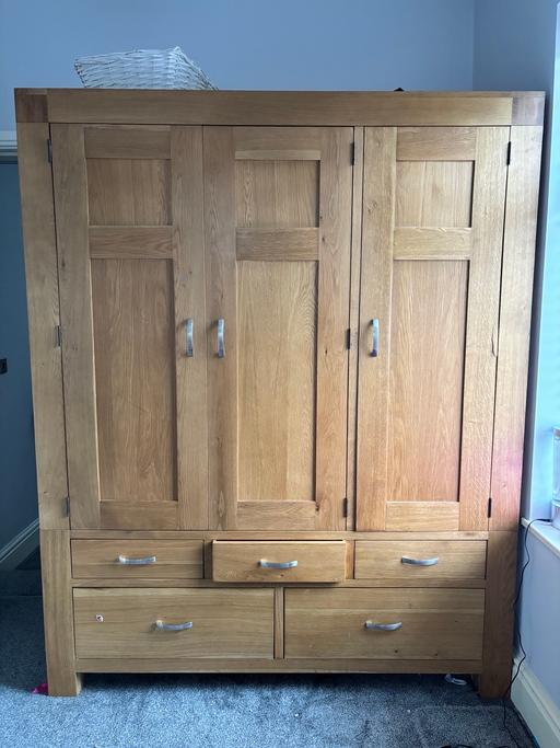 Buy & Sell Greater Manchester Wigan - Photos for Solid oak wardrobe