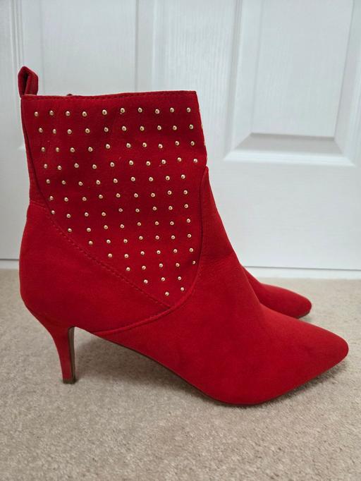 Buy & Sell West Midlands Sandwell - Photos for Red ankle boots