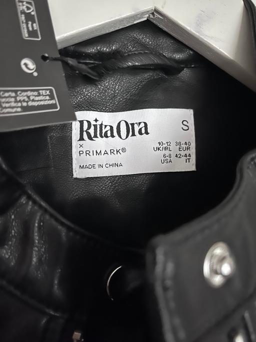 Buy & Sell West Sussex Adur - Photos for New Rita Ora Faux Leather Jacket (Size 10-12)