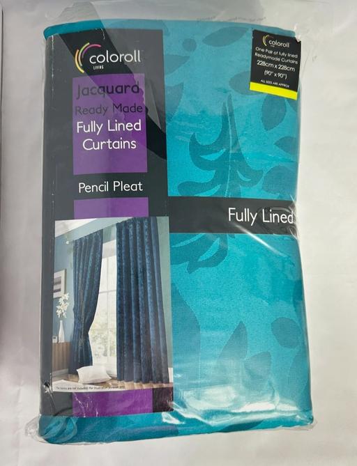 Buy & Sell Norfolk South Norfolk - Photos for Curtains Blue 90” x 90” New 228cmx228cm Teal