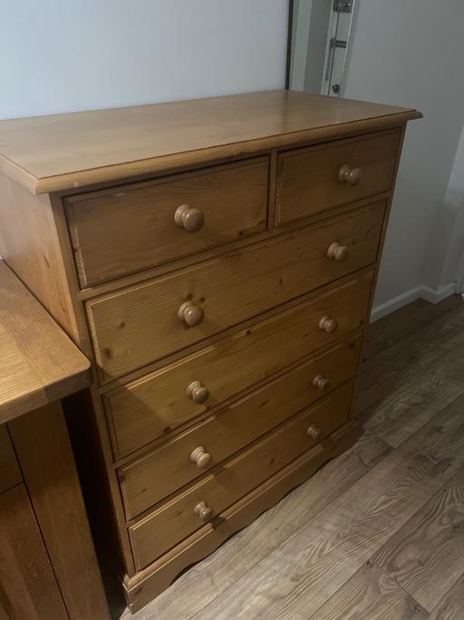 Buy & Sell Hertfordshire Watford - Photos for Solid wood 6 drawer chest of drawers