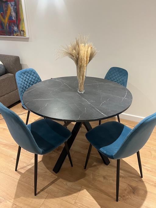 Buy & Sell West London Ealing - W5 - Photos for Marble look dining table IKEA