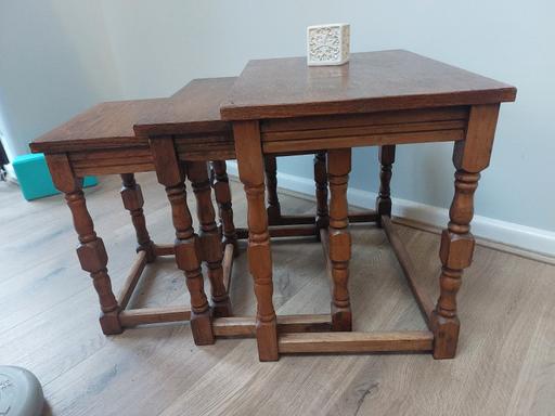 Buy & Sell West Midlands Sandwell - Photos for Solid wood nest of tables