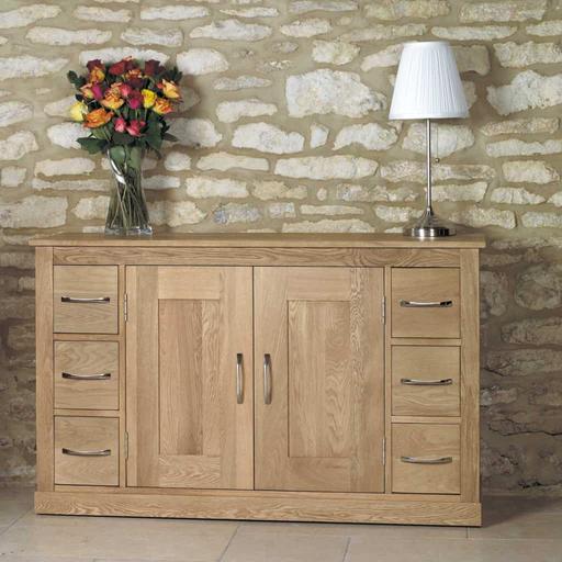 Buy & Sell Hertfordshire St. Albans - Photos for Mobel Oak Sideboard 6 drawer