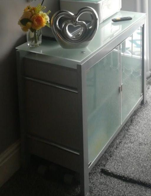 Buy & Sell West Midlands Birmingham - Photos for Grey sideboard draw cabinet unit