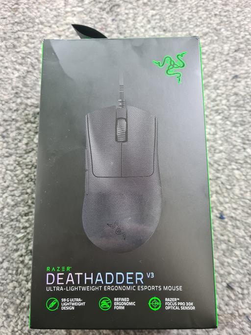 Buy & Sell West Midlands Birmingham - Photos for Razer Deathadder V3 Wired Gaming Mouse