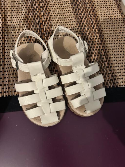 Buy & Sell Norfolk King's Lynn and West Norfolk - Photos for Girls Cream Next Sandals - Size 7 infant