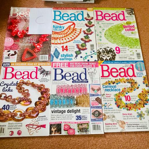 Buy & Sell Dorset Bournemouth, Christchurch and Poole - Photos for 6 Bead Jewelry Carnival Vintage Magazines