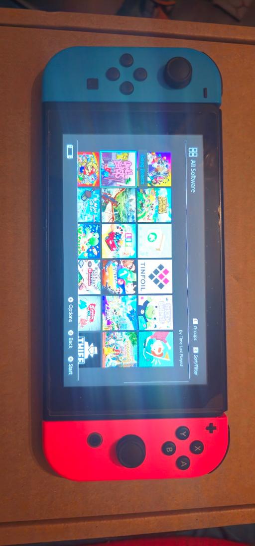 Buy & Sell Nottinghamshire Nottingham - Photos for Nintendo Switch (TINFOIL) + 256GB SD Card