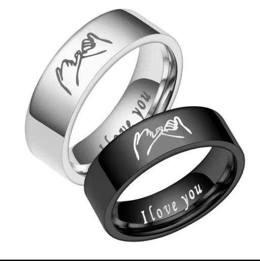 Buy & Sell Devon Exeter - Photos for Black or Silver ‘I love you’ Ring