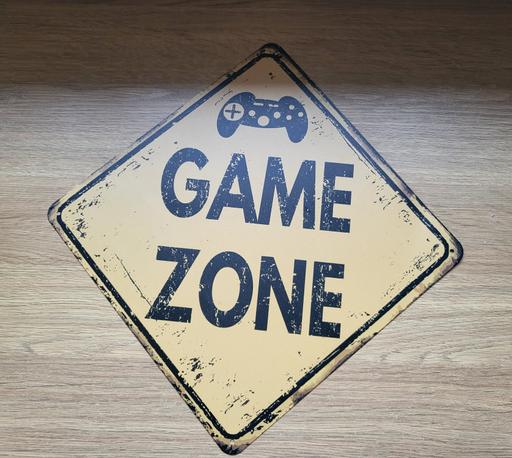 Buy & Sell Greater Manchester Bury - Photos for metal game zone plaque/sign