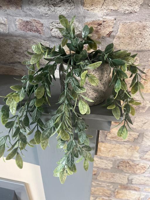 Buy & Sell South Yorkshire Doncaster - Photos for Artificial hanging plant in grey pot