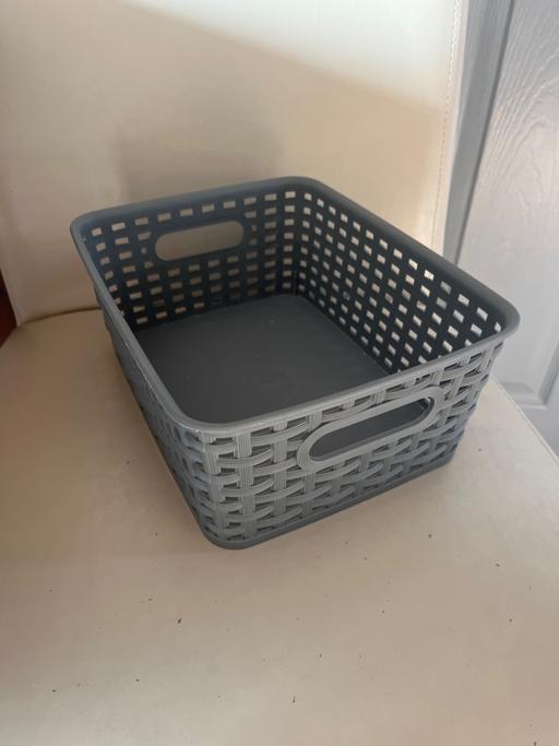 Buy & Sell South Yorkshire Doncaster - Photos for Grey storage basket