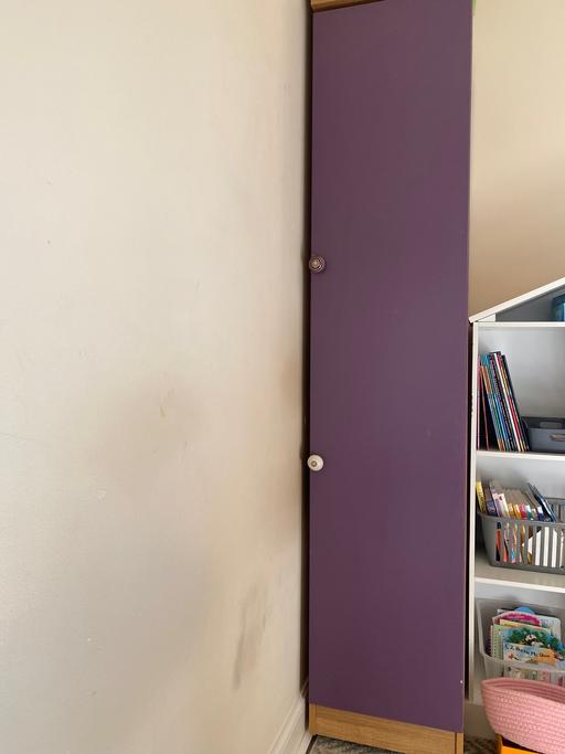 Buy & Sell Essex Thurrock - Essex - Photos for One side of the wardrobe painted purple