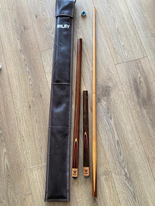 Buy & Sell West Sussex Arun - Photos for Riley 3 piece snooker cue and case