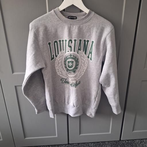 Buy & Sell West Midlands Walsall - Photos for prettylittething size xs grey logo jumper top