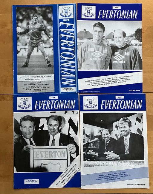 Buy & Sell Warwickshire North Warwickshire - Photos for The evertonian magazines bundle 4 items