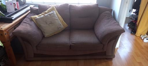 Buy & Sell South East London Colyers - South East London - Photos for brown 2 seater sofas x2