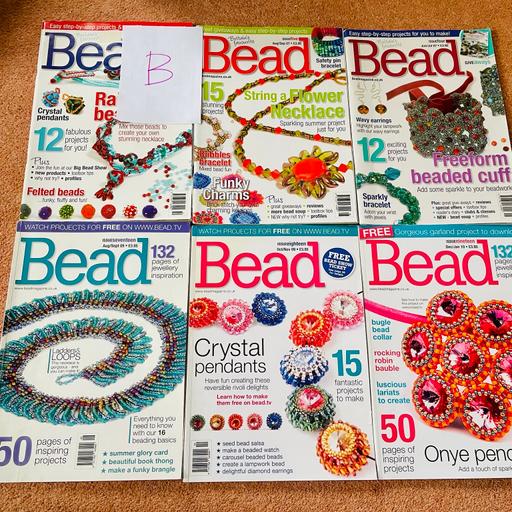 Buy & Sell Dorset Bournemouth, Christchurch and Poole - Photos for 6 Bead Jewelry Retro Boho Beading Magazines