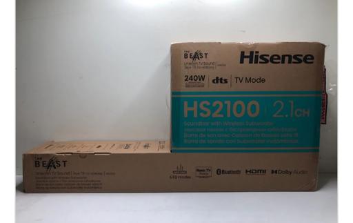 Buy & Sell East Sussex Brighton - Photos for HISENSE BEAST HS2100 WIRELESS SOUNDBAR