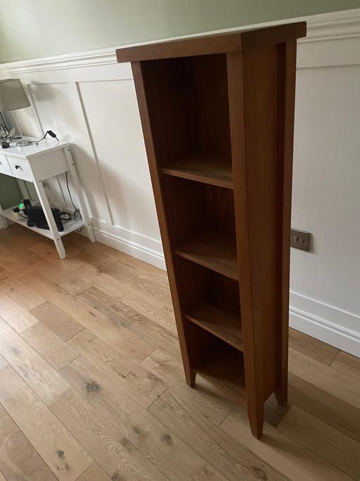 Buy & Sell Kent Maidstone - Photos for Solid Oak Bookcase/DVD Storage